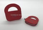 Crystal Pendant Fancy Jewelry Gift Boxes With Lock Personalised Red Printing Non