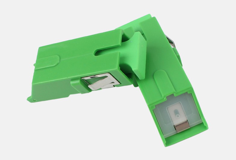 700 1 Simplex APC SC Fiber Optical Adapter Low Insertion Loss / Return Loss