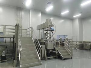 Quality Customized Lotion Making Machine 380V Lotion Mixing Tank Emulsifying wholesale