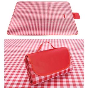 Quality Foldable Gingham Outdoor Picnic Mat Sandproof Waterproof 2M Camping Beach Blanket wholesale
