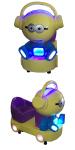 1 Player Kiddie Ride Fiberglass Material With Superhero Theme
