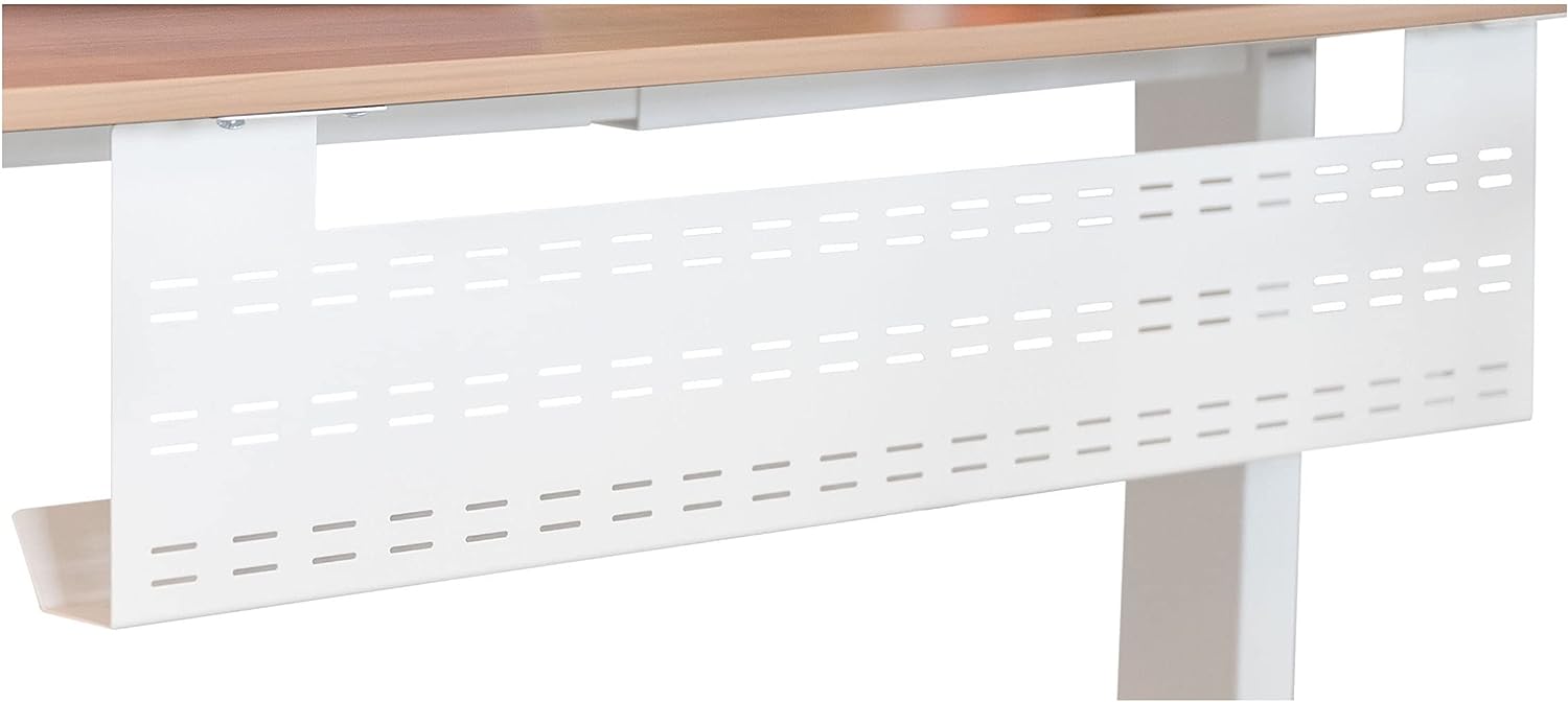 Long Metal Under Desk Cable Organizer Tray for Perfect Standing Desk Cable Management