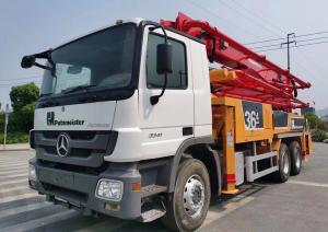 Quality Truck Mounted Concrete Pump Zoomlion 49m Benz Used Concrete Pump Truck wholesale