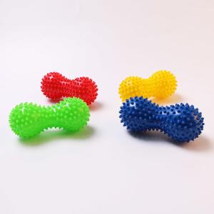 Quality 5 Inch Thorn Double Lacrosse Peanut Massage Ball Relieve Fatigue wholesale