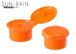 Colorful plastic closures bottle screw flip top caps 24/410 28/400 SR-201