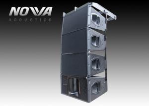 Quality Dual 10 Inch Line Array Speakers , Professional Audio Loudspeaker For DJ Club wholesale