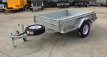 750kg Load Capacity 6x4 Galvanised Off Road Trailer , Off Road Tandem Camper
