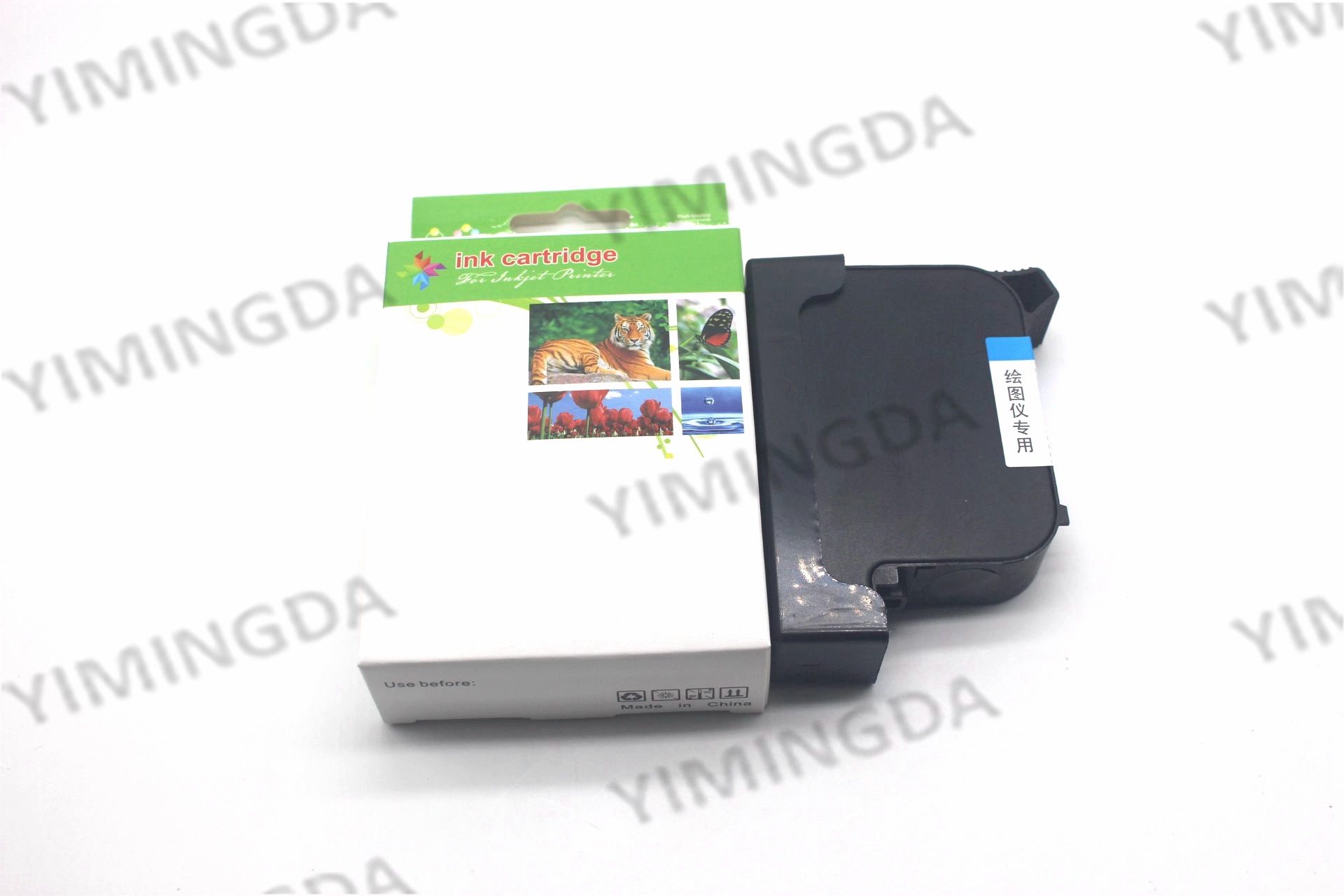 Ink Cartridge Assy Plotter Parts Lightweight Black Color For Auto Cutter Machine