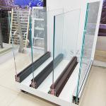 Black Aluminum U Channel Glass Railing Stable Aluminum Glass Railing