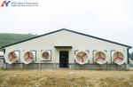 Steel Structure Poultry Shed Agricultural Farm Broiler Chicken Farm Environment