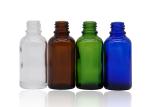 Clear Amber Green Blue Colorful Cosmetic Dropper Bottles All Volume 18mm Neck