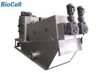 1.9kw 120kg/H Volute Screw Filter Press Sludge Thickener In Water Treatment