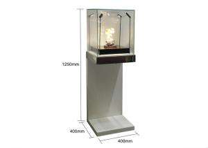 Quality Small Glass Display Cabinet , Jewelry Shop Display (L) 400 X (W) 400 X (H) 1450 MM wholesale