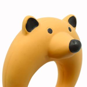 Quality Eco Friendly BB Whistle Fox Latex Soft Squeaky Dog Ball wholesale
