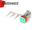 2 Pin Female Deutsch Connector , TE Connectivity Connector DT06-2S ISO9001