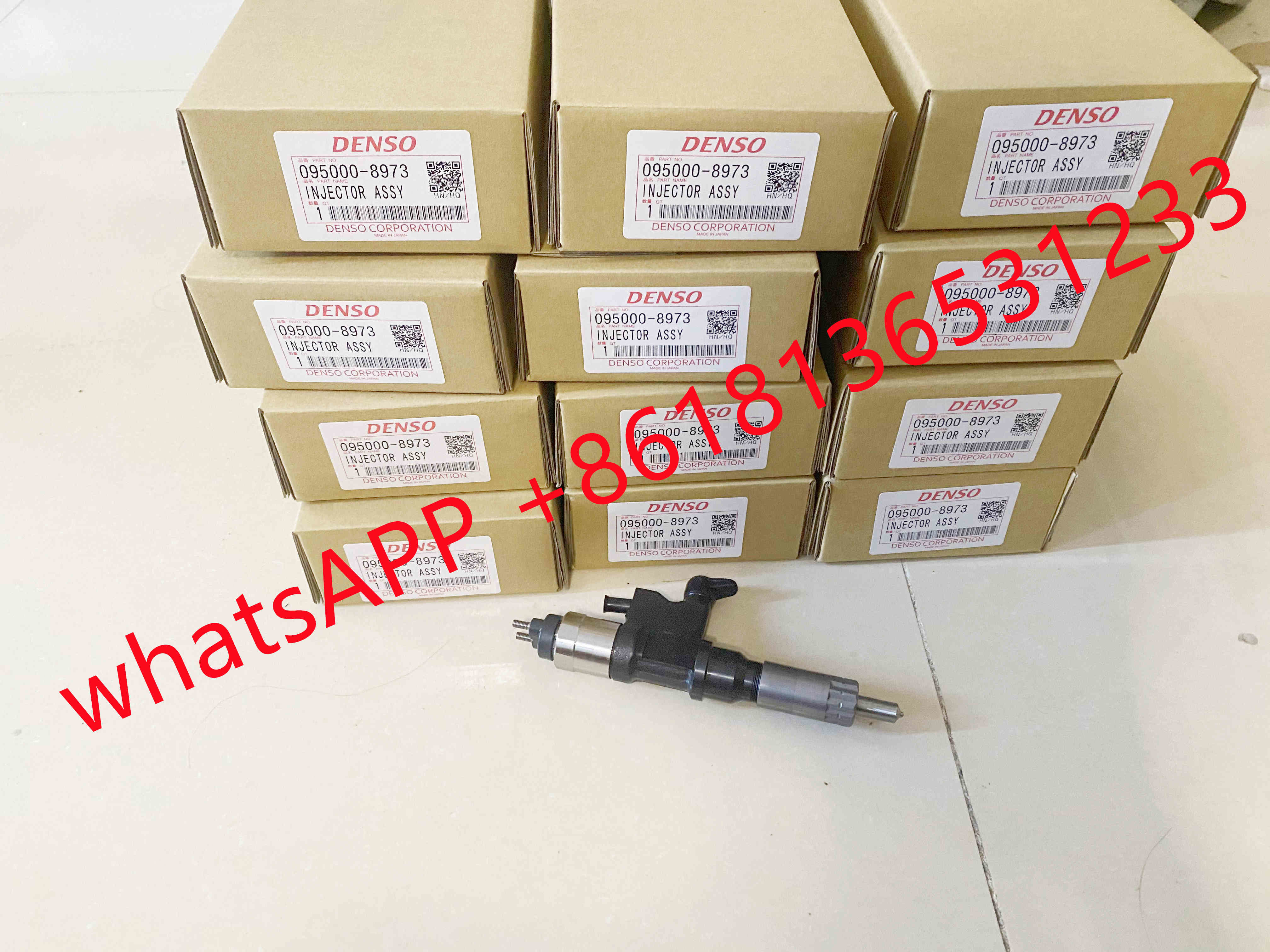 In Stock Common Rail Fuel Injector 095000-8973 095000-8971 095000-8970 8-98151856-3 FOR ISUZU 6HK1 ENGINE