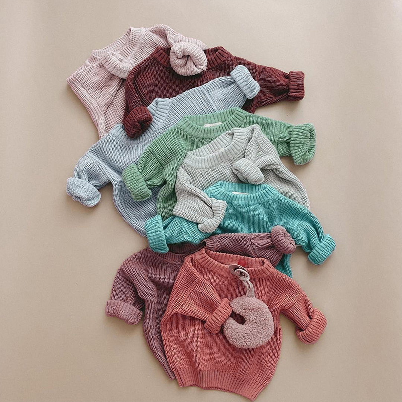 100% Cotton Custom Made Sweaters For Baby