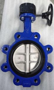 Quality Good quality ansi din jis CI DI WCB SS Lugged type butterfly valve wholesale
