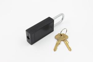 Quality Industrial 4mm Thin Safety Lockout Padlocks Stainless Steel Key Retaining wholesale