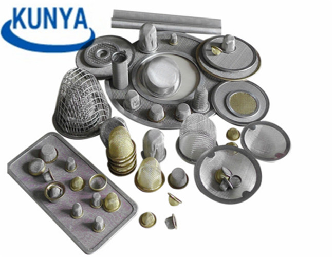 15mm 30mm 8mm Brass Smoking Sintered Filter Disc Flat Metal Pipe Screens