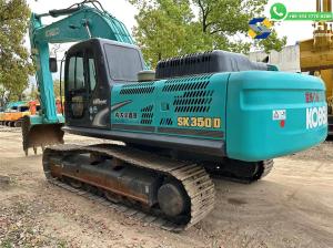 Quality 35 Tons High Quality Used Kobelco SK350 Excavator Original Engine Large Excavator Secondhand Komatsu SK350 Excavator wholesale