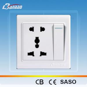 Quality LK4050 5 pin1gang electrical universal socket wholesale