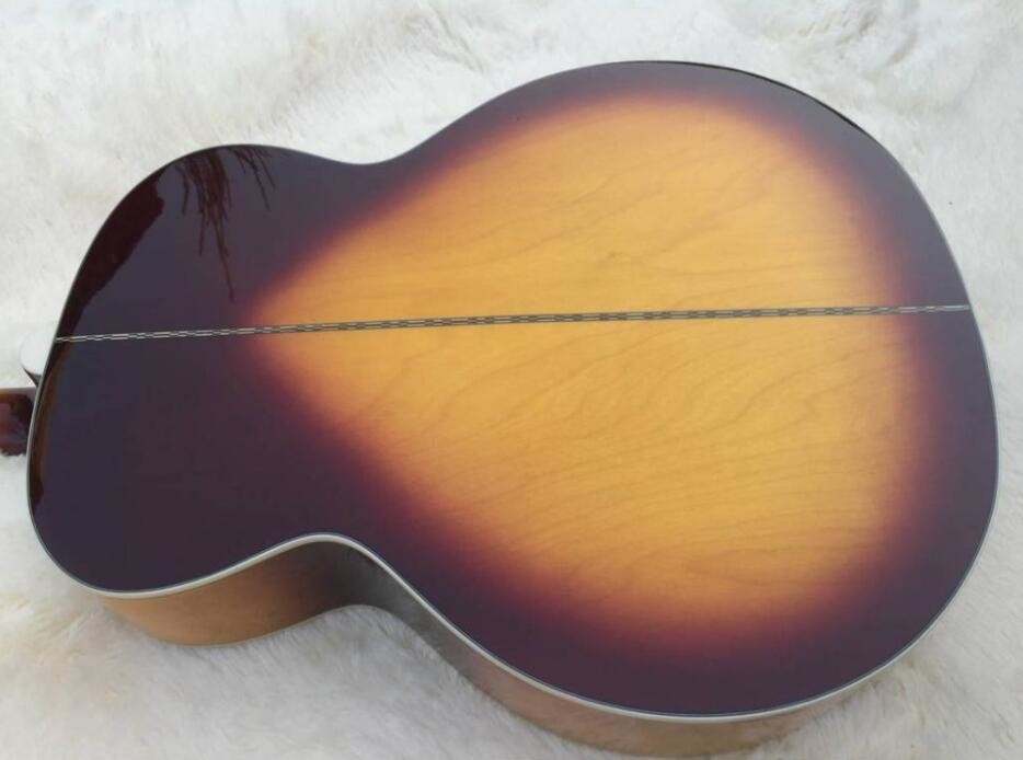 2018 tobacco sunburst GB200 acoustic guitar Tobacco GB G200 VS electric acoustic guitar Big Bridge Tobacco G200