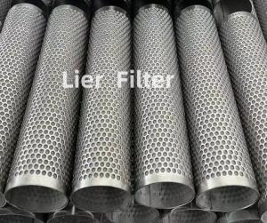 Quality AISI304 AISI316L Sintered Metal Mesh Filter With Perforated Anti Corrosion wholesale