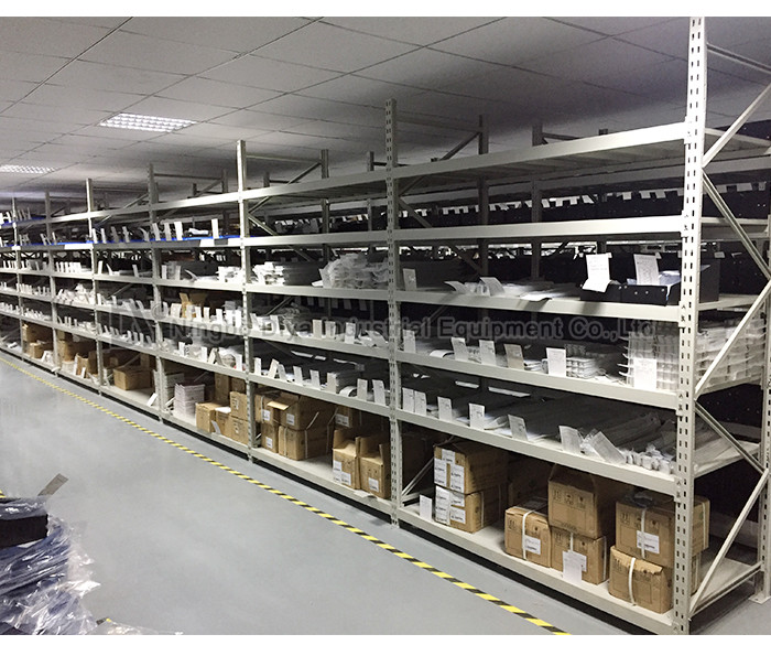 Heavy Duty Stacking Rack System , Warehouse Metal Storage Rack Shelf