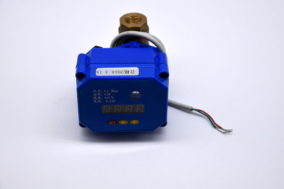 Miniature Electric Dn8 Brass Motorized Ball Valve With Switch