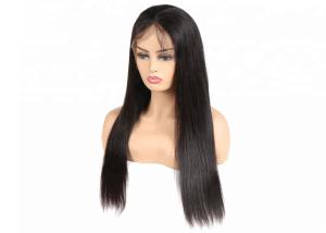 Quality 100% Unprocessed Human Lace Front Wigs , No Shedding Brazilian Lace Front Wigs wholesale