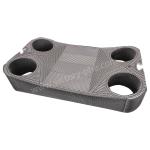 Gasketed Heat Exchanger Plate Replacement 0.5mm High Thermal Conductivity