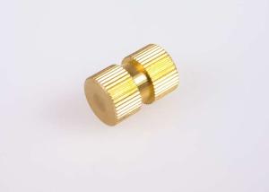 Quality Equipment Parts Brass Knurled Nut / Threaded Round Ring Knurled Rivet Nut Non Standard wholesale