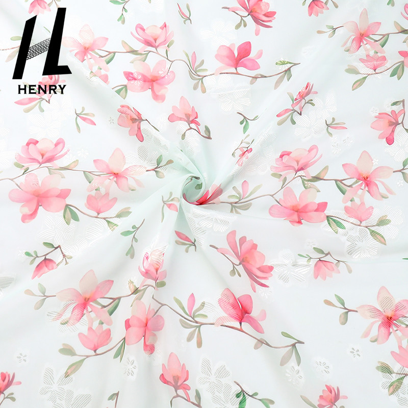 Apparel Woven Polyester Digital Printing Fabric Customized Color