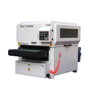 Quality 7.75kW Power Woodworking Machine Automatic Wide Belt Sanding Machine for Cabinet Door wholesale