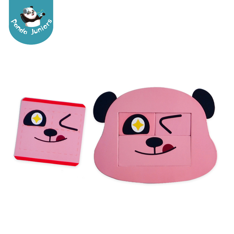 Face Changing Matching Puzzle Educational Montessori Toy for Preschooler