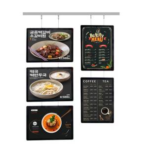 Quality Magnetic A4 Real Estate Agent Hanging Acrylic Led Advertising Light Boxes wholesale