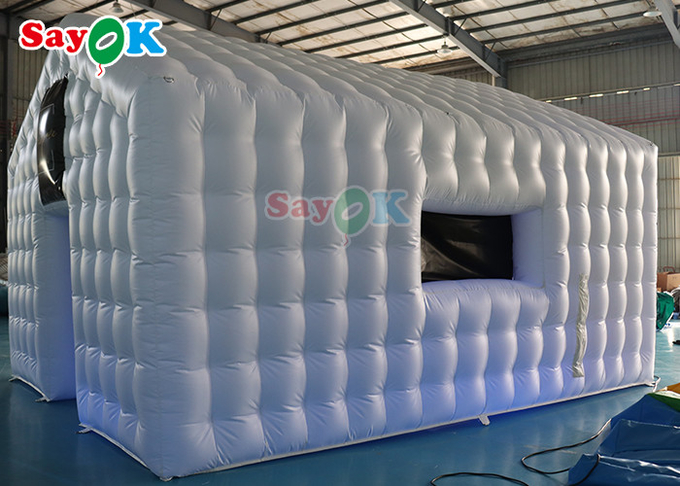 Commercial Pvc Material Inflatable Bounce House White Color