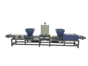 Quality New Automatic 2-Head Wood Chip Saw Dust Block Machine Wood Pallet Making Machine wholesale