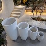 Indoor Hotel Fiber Clay Planter