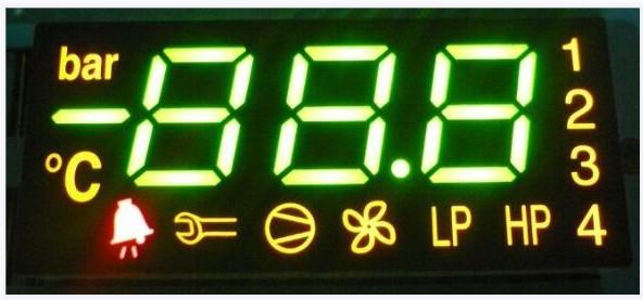 Indoor SMD Seven Segment Display 0.39 Inch Three Digit With 30000 Hours