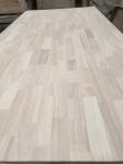 100-1220mm Width Rubber Finger Jointed Wood Boards Furniture Table Top Rounded