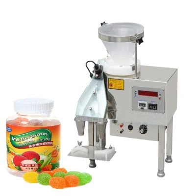 220V Capsule Counter Machine 500-1000 Tabs/Min Tabletop Capsule Counter