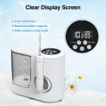 6 Nozzle Oral Water Flosser Perfect For Dental Care And Rechargeable Teeth