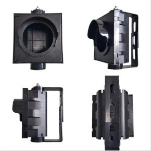 Quality Flip Door Integrated Body 100MM Body 1-PC Body Traffic Light Part Plastic Housing wholesale