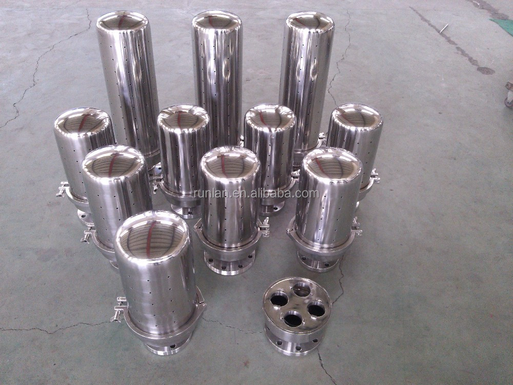Stainless Steel RUNLAN 0.3u Carbon Dioxide Filter for Industrial Filtration Equipment