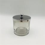 Sustainable Plating Glass Luxury Bath Accessories Set Ombre Nickle With Bathroom