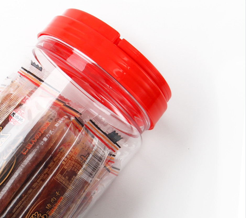 2000g Food Packing Plastic Jam Bottle PET Screw Top Jars