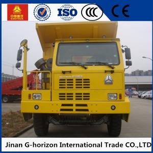 China High Strength Skeleton Cab ZZ5707S3840AJ Mining Tipper Dump Truck White Yellow Red on sale