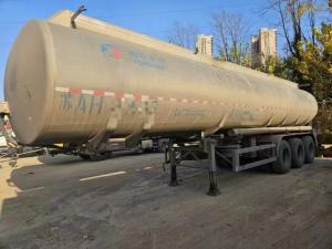 56 CBM Used LPG Trailers 3 Axles Used Tanker Trailer 56m3 Capacity